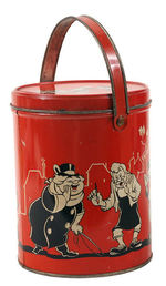 PINOCCHIO TIN CONTAINER.