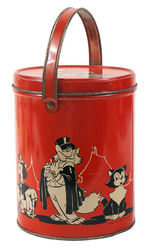 PINOCCHIO TIN CONTAINER.