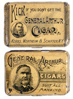 "GENERAL ARTHUR CIGARS" TIN.