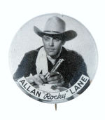 "ALAN 'ROCKY' LANE" ONLY SECOND SEEN IN B/W.