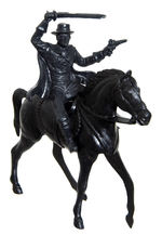 "ZORRO AND HORSE" FIGURE SET BY LIDO.