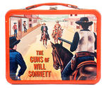 "THE GUNS OF WILL SONNETT" LUNCH BOX.