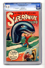 SUPERSNIPE COMICS V4 #1 AUGUST SEPTEMBER 1947 CGC 9.0 OFF-WHITE PAGES TWILIGHT COPY.