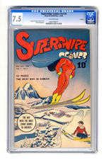 SUPERSNIPE COMICS V4 #4 FEBRUARY MARCH 1948 CGC 7.5 OFF-WHITE PAGES TWILIGHT COPY.