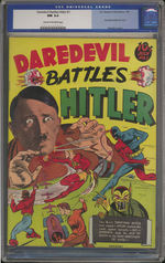 DAREDEVIL BATTLES HITLER #1, JULY 1941. CGC 9.4