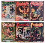 "FANTASTIC ADVENTURES" PULPS.