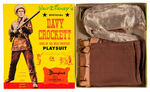 “WALT DISNEY’S OFFICIAL DAVY CROCKETT PLAYSUIT” WITH BOX.