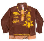 “WALT DISNEY’S OFFICIAL DAVY CROCKETT PLAYSUIT” WITH BOX.