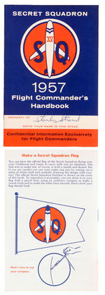 CAPTAIN MIDNIGHT FLIGHT COMMANDER RARE 1957 HANDBOOK.