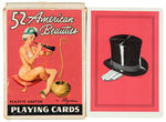 GIL ELVGREN “52 AMERICAN BEAUTIES” PLAYING CARD DECK.