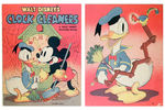 Clock Cleaners Mickey Mouse & Donald Duck Linen-Like Book