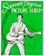 COUNTRY MUSIC “SOUVENIR PROGRAM PICTURE ALBUM” WITH ELVIS CONTENT.