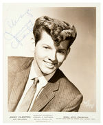 JIMMY CLANTON SIGNED PUBLICITY PHOTO.