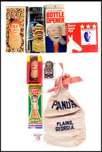 JIMMY CARTER NOVELTY ITEMS COLLECTION.