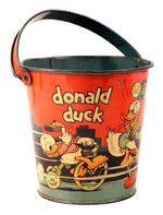 "DONALD DUCK" OHIO ART SAND PAIL.