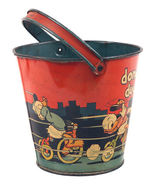 "DONALD DUCK" OHIO ART SAND PAIL.