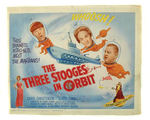 "THE THREE STOOGES IN ORBIT" LOBBY CARD LOT.