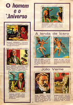 BRAZILIAN COMPLETE STICKER ALBUM FEATURING LOST IN SPACE.