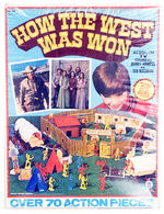 "HOW THE WEST WAS WON" PLAYSET IN ORIGINAL SHRINK WRAPPED PACKAGING.