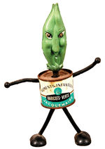 JACQUEMAIRE BABY FOOD BEAN BENDABLE FIGURE.