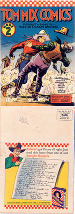 "TOM MIX COMICS BOOK 2."