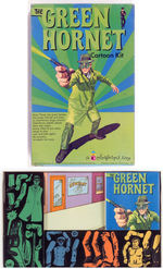 "THE GREEN HORNET CARTOON KIT" COLORFORMS SET.