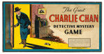 “THE GREAT CHARLIE CHAN DETECTIVE MYSTERY GAME.”