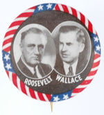 "ROOSEVELT/WALLACE" 1940 CLASSIC JUGATE.