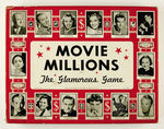 "MOVIE MILLIONS - THE GLAMOROUS GAME" MOVIE STAR BOARD GAME.