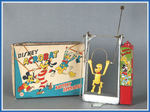"BATTERY OPERATED DISNEY ACROBAT" BOXED PLUTO LINEMAR TOY.