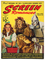 THE WIZARD OF OZ “SCREEN ROMANCES” MAGAZINE.