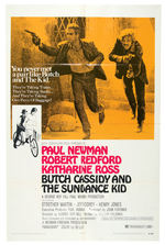 “BUTCH CASSIDY AND THE SUNDANCE KID” MOVIE POSTER.