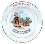 BUSTER BROWN AND TIGE "BABY'S PLATE."