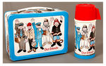 "OUR FRIENDS" METAL LUNCHBOX WITH THERMOS.