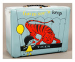 "FUN TO SEE 'N KEEP-TIGER" SCARCE VINYL LUNCHBOX.