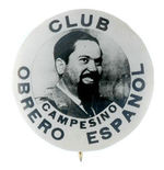 SPANISH WORKERS CLUB REAL PHOTO BUTTON