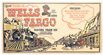 "OFFICIAL TALES OF WELLS FARGO ELECTRIC TRAIN SET" BOX ONLY.