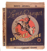 "THE LONE RANGER TARGET GAME" W/GUN AND BOX.