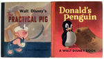 "THE PRACTICAL PIG/DONALD'S PENGUIN BOOK PAIR.