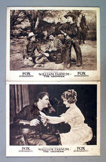 CHARLES "BUCK" JONES/WILLIAM FARNUM LOBBY CARD LOT.