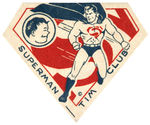 “SUPERMAN-TIM CLUB” LARGE PATCH.