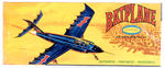 BATMAN "AURORA BATPLANE" SEALED MODEL.