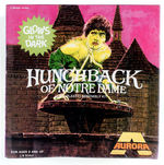 "AURORA HUNCHBACK OF NOTRE DAME" GLOW-IN-THE-DARK SEALED MODEL.