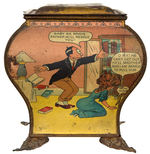 “THE NEWLYWED DELICIOUS CHOCOLATE BON BONS” CANDY TIN.