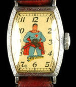 SUPERMAN WRIST WATCH IN BOX.