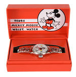 "PEDRE MICKEY MOUSE WRIST WATCH" LIMITED EDITION WRIST WATCH BOXED.