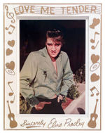 "ELVIS PRESLEY" FRAMED PICTURE.