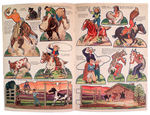 "GENE AUTRY RANCH CUT-OUT BOOK."