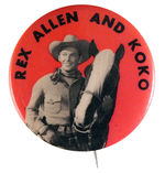 "REX ALLEN AND KOKO."