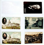 COLLECTION OF 122 CAMPAIGN, PRESIDENTIAL, CAUSES AND ISSUES POSTCARDS FROM 1901 THROUGH 1948.